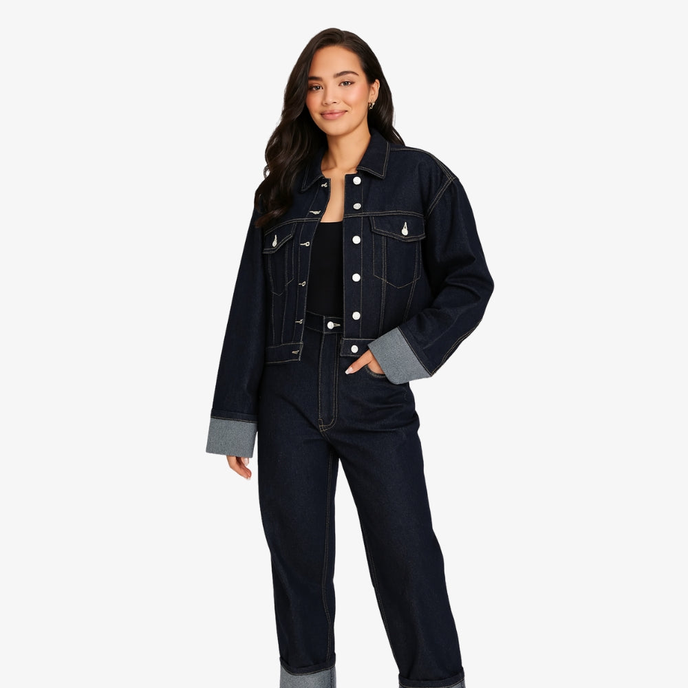 Levrae | Women’s Denim Two-Piece Set