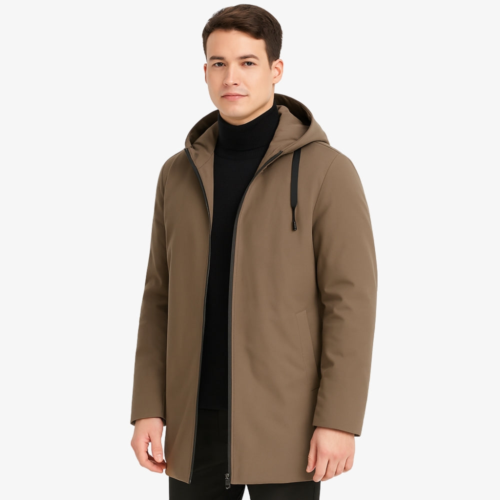 Levrae | Men’s Mid-Length Quilted Coat