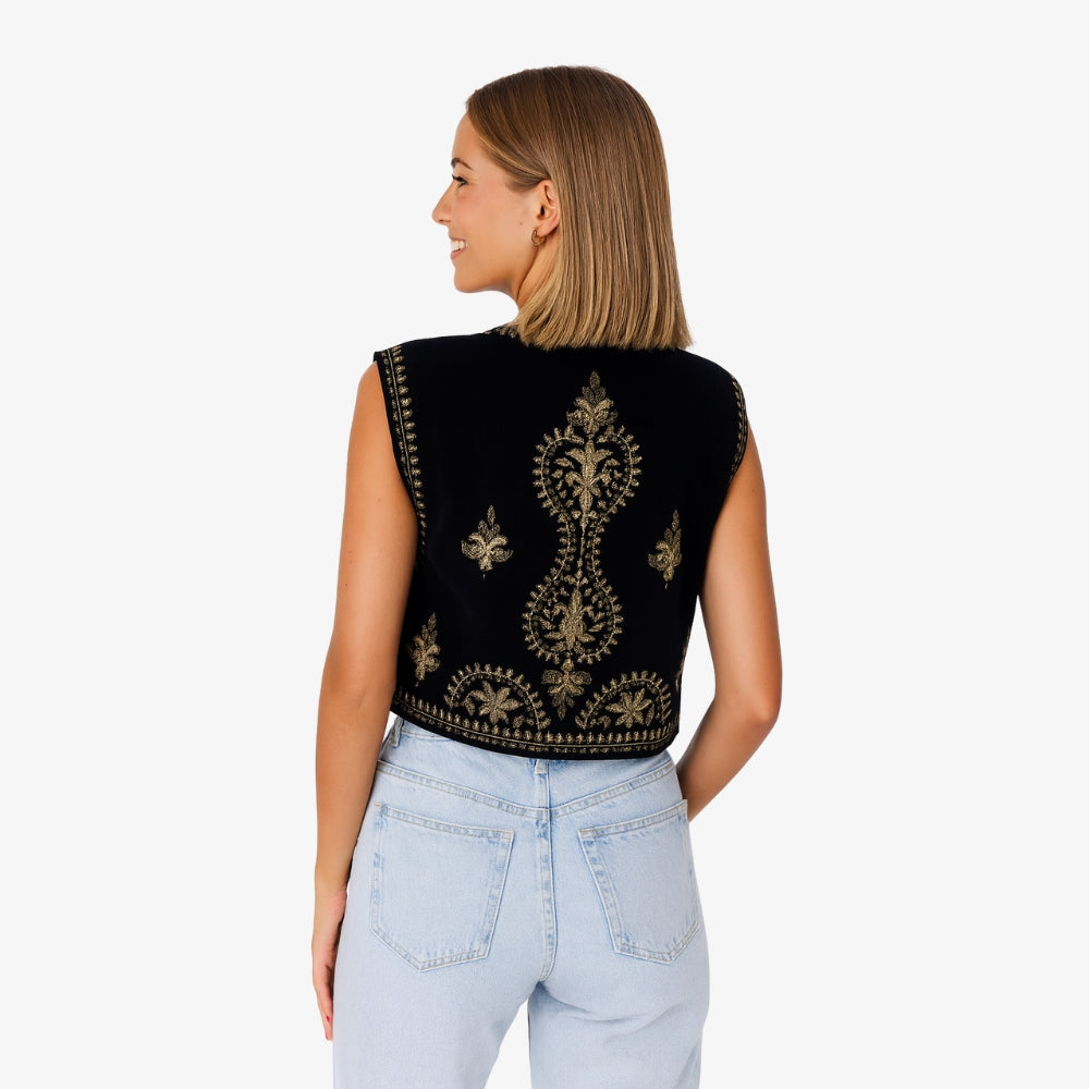 Levrae | Women’s Embroidered Vest