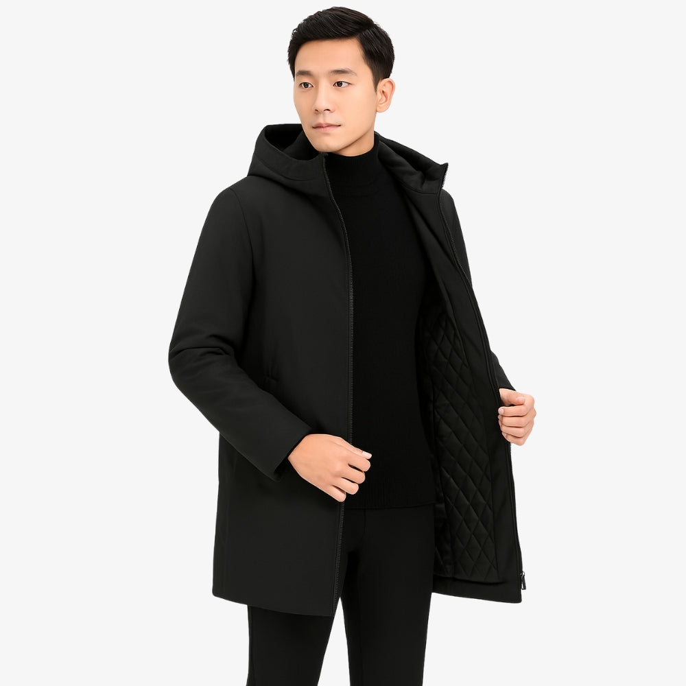 Levrae | Men’s Mid-Length Quilted Coat