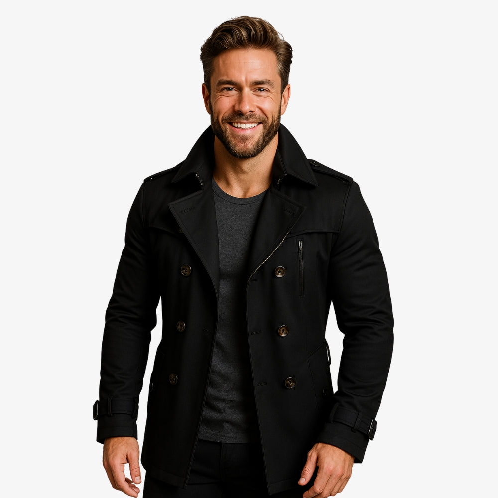Levrae | Men’s Classic Trench Coat