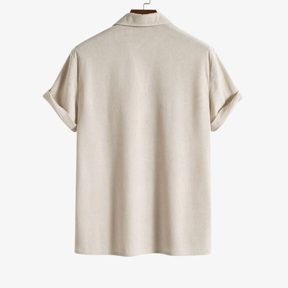 Levrae | Men’s Ribbed Polo Shirt