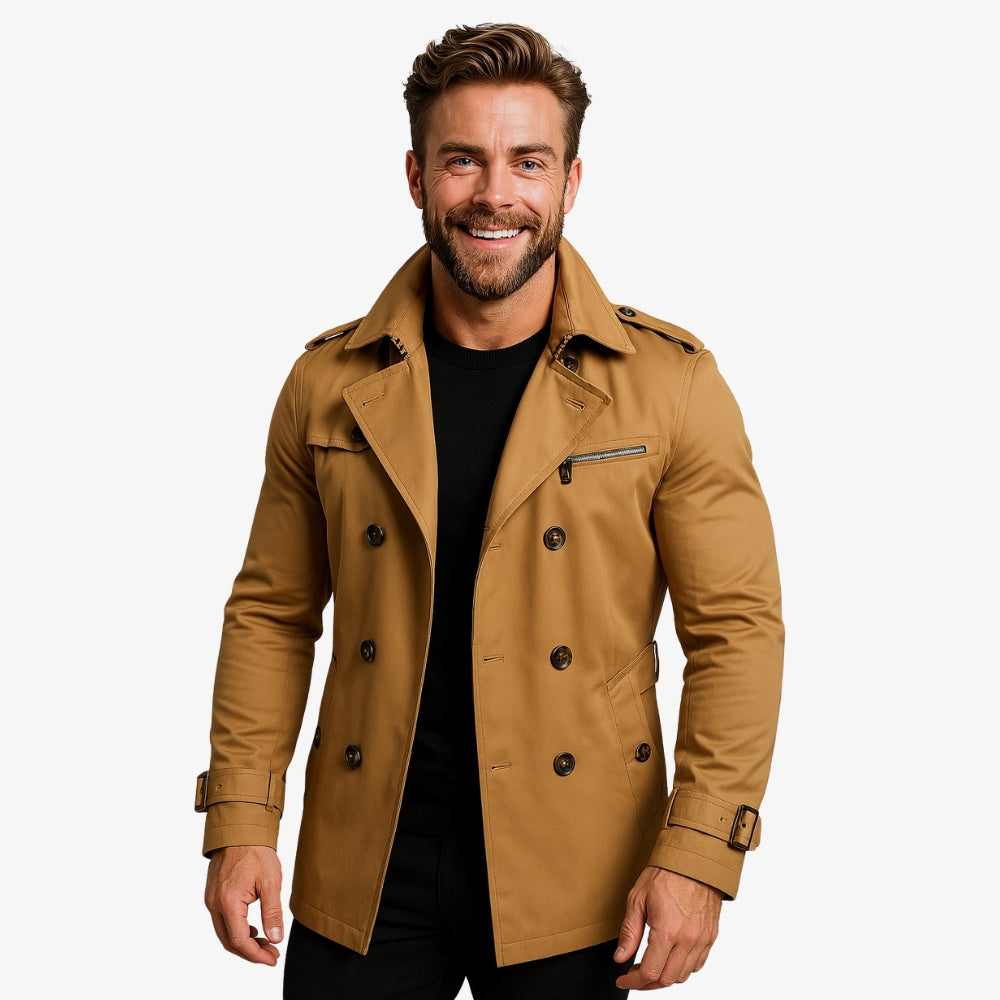 Levrae | Men’s Classic Trench Coat
