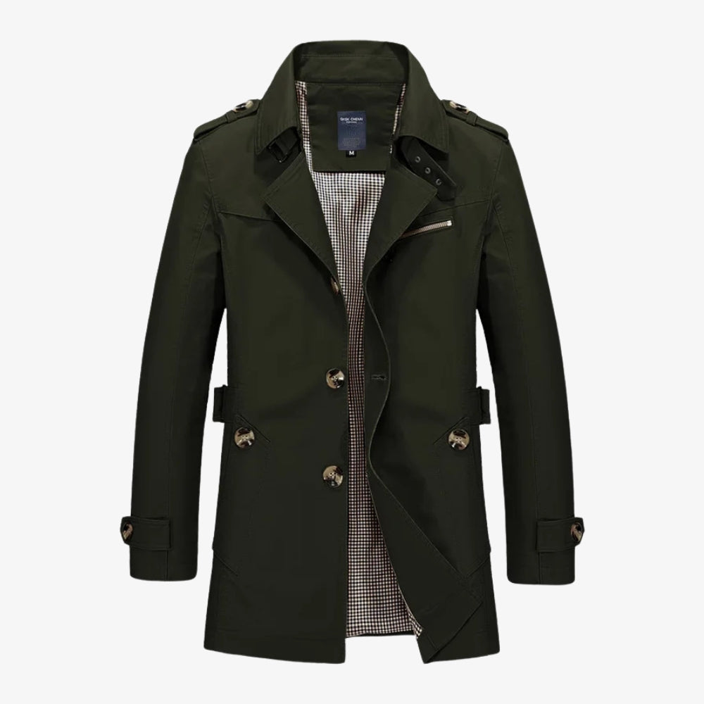 Levrae | Men’s Classic Trench Coat