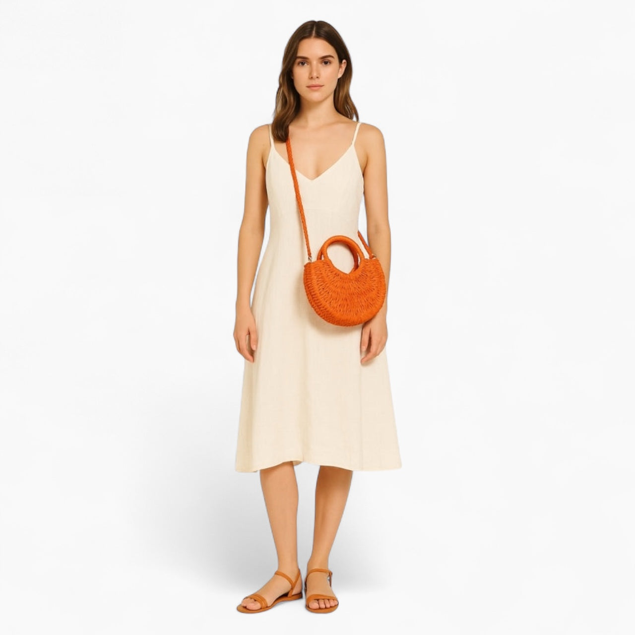 Levrae | Straw Crossbody Bag