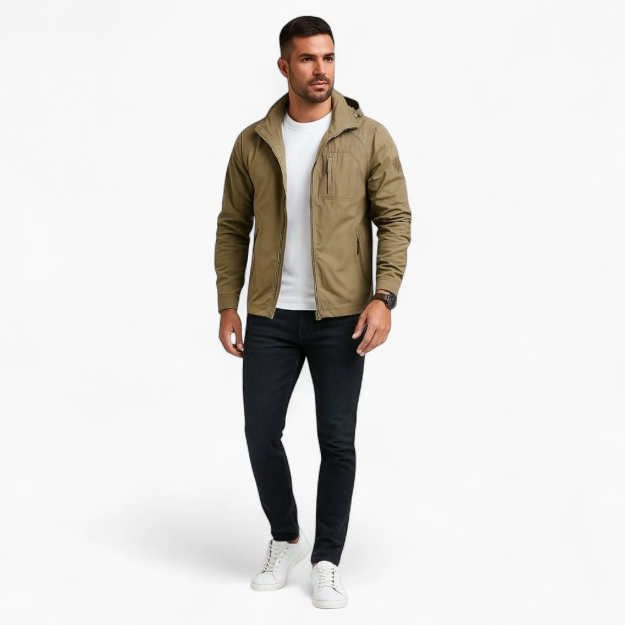 Levrae | Men’s Stand-Collar Jacket