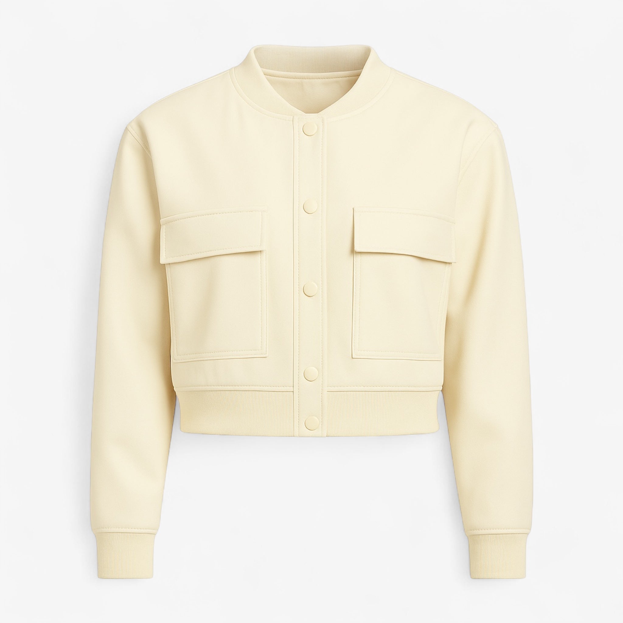 Levrae | Women’s Cropped Bomber Jacket