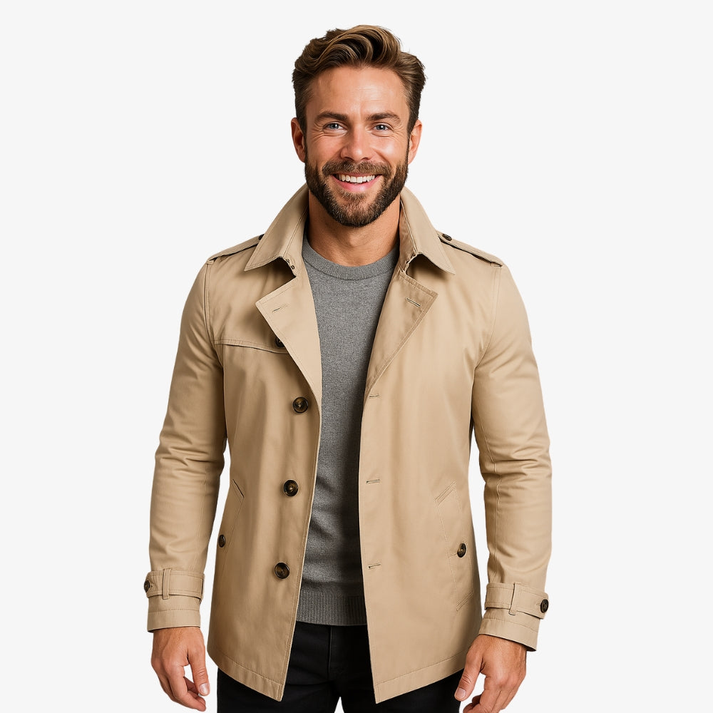 Levrae | Men’s Classic Trench Coat