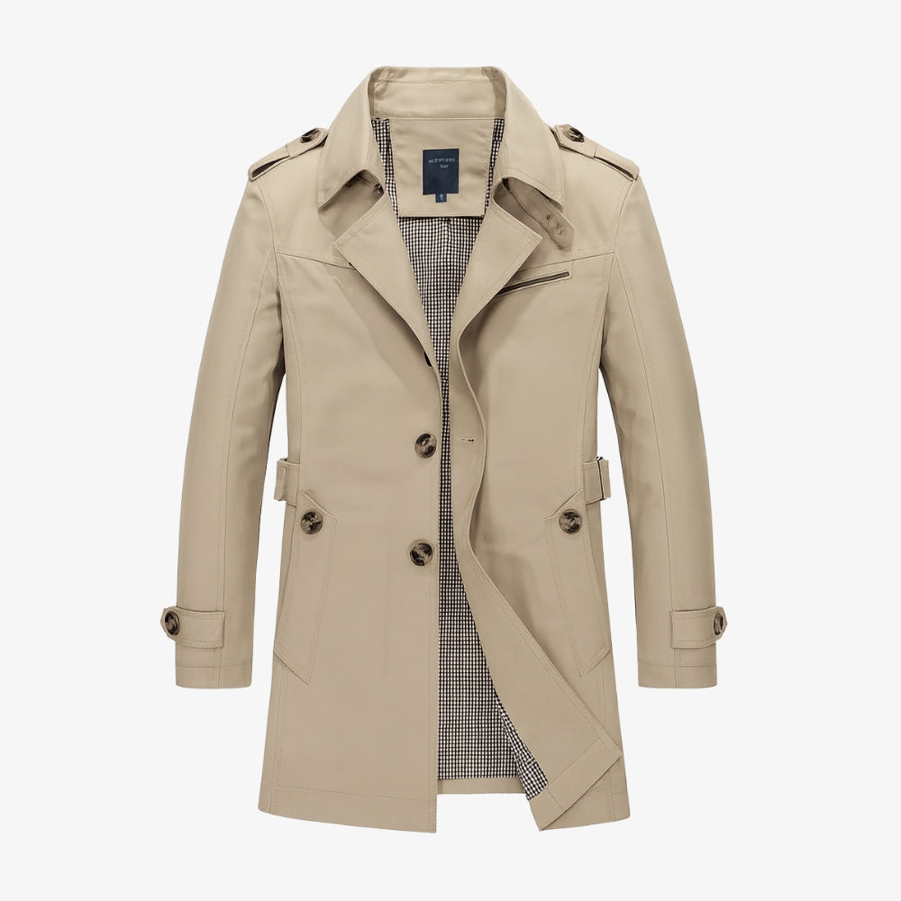 Levrae | Men’s Classic Trench Coat