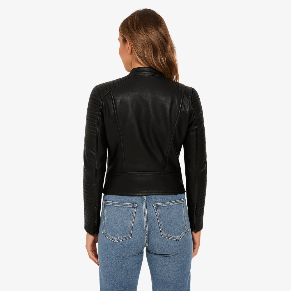 Levrae | Women’s Leather Biker Jacket