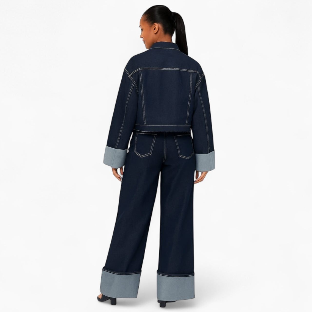 Levrae | Women’s Denim Two-Piece Set