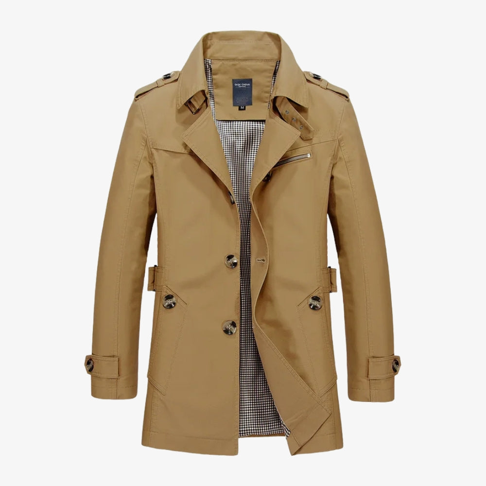 Levrae | Men’s Classic Trench Coat