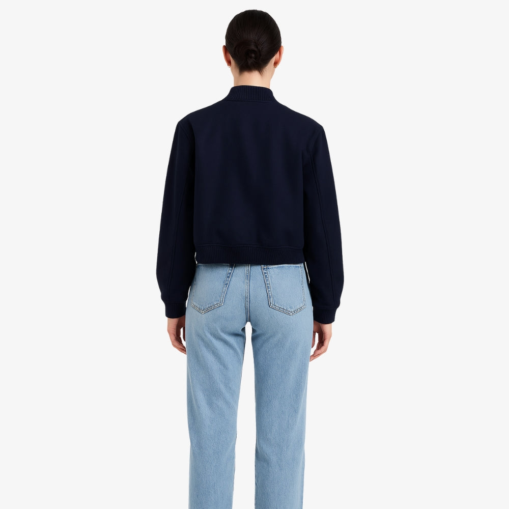 Levrae | Women’s Cropped Bomber Jacket