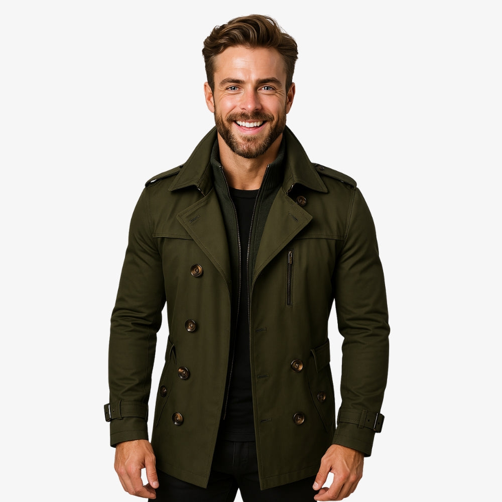 Levrae | Men’s Classic Trench Coat