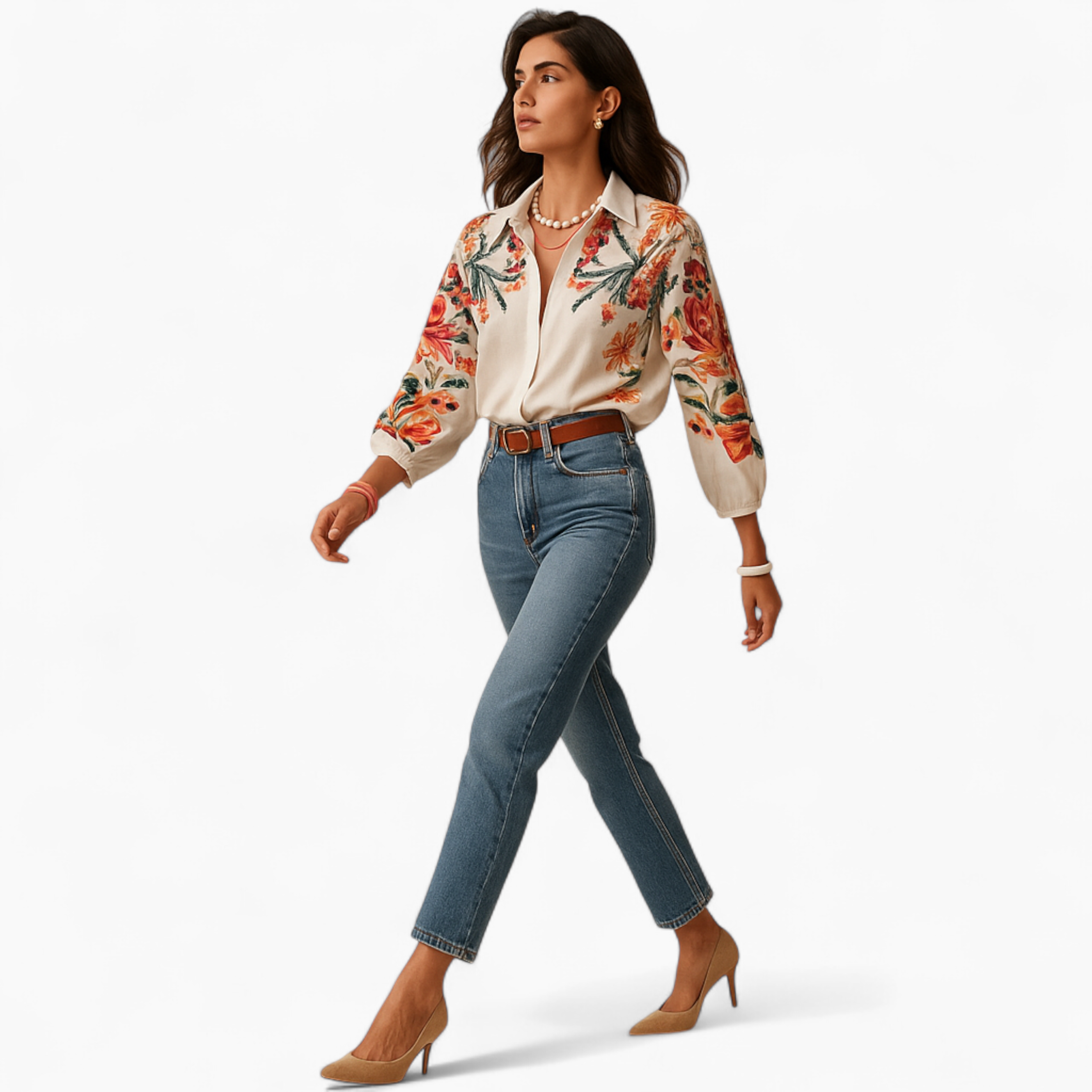 Levrae | Women’s Floral Blouse