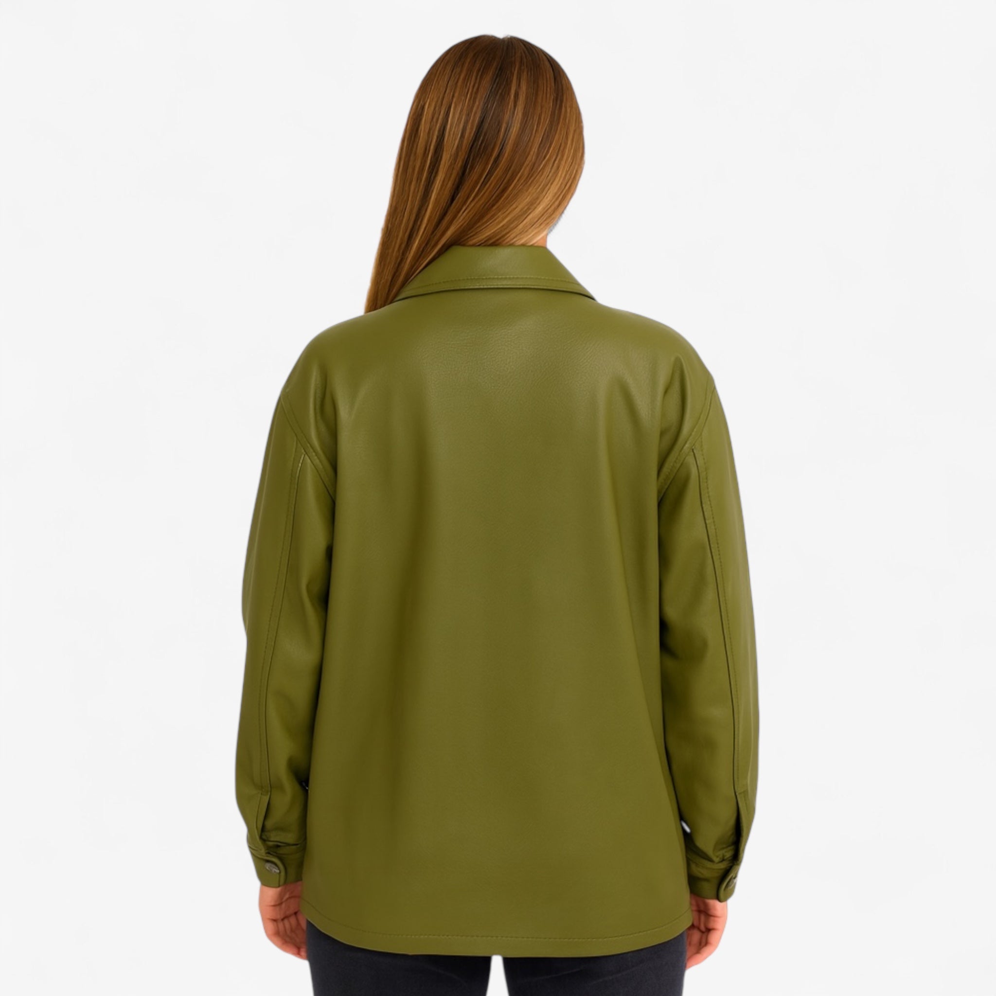 Levrae | Women’s Oversized Leather Jacket